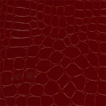 Oberfläche Croco rot