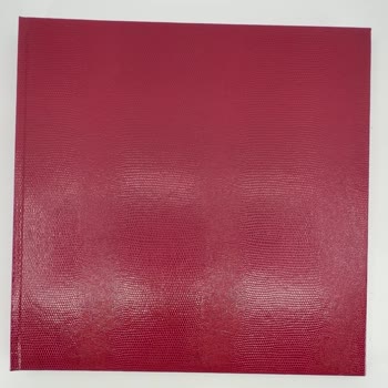 Trixi Gronau Fotoalbum Fabia Echsenprägung rot