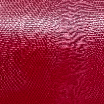 Preview: Trixi Gronau FABIA Fotoalbum 30x30 Lizard-geprägtes Skivertex rot