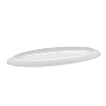 Tablett, groß, oval, Porzellan,weiss, Hering Berlin