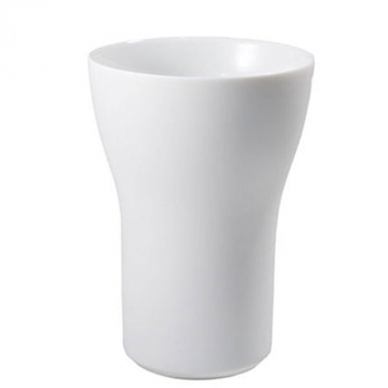 Becher, groß, Velvet, weiss, Hering Berlin