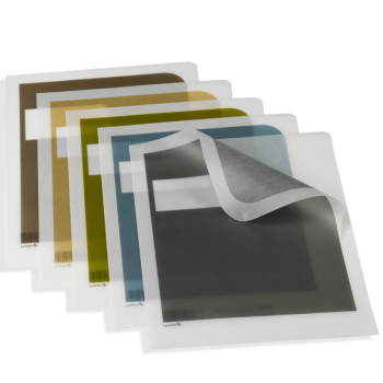 Julifoli Dokumentenhüllen, DIN A4, 5 Farben, schiefer, taubenblau, havanna, sand, olive