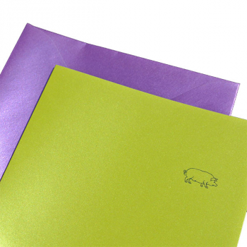 Trixi Gronau • LUCKY PIG  Grusskarte,Farbe Offsetdruck mehrfarbig