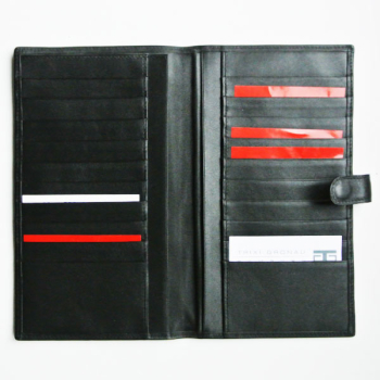 Travel Wallet Nappa black Trixi Gronau, inside