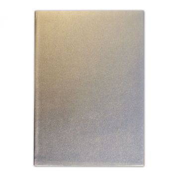 Metallic goldenes DIN A4 Notizbuch, Skivertex, Tagebuch, Trixi Gronau