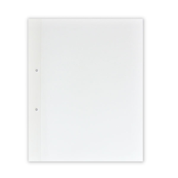 Fotoalbum Sabrina Refill cremefarbener Karton Schleife