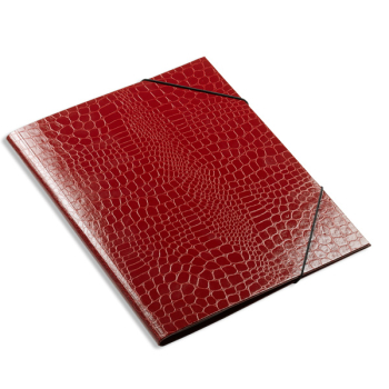 Sami, Sammelmappe A4, Croco red