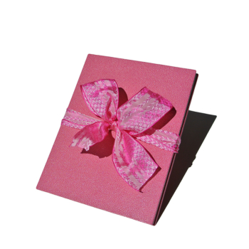 Album Nelli galluchat pink inside 260g cream-colored carton 20 Pages, stingray pattern