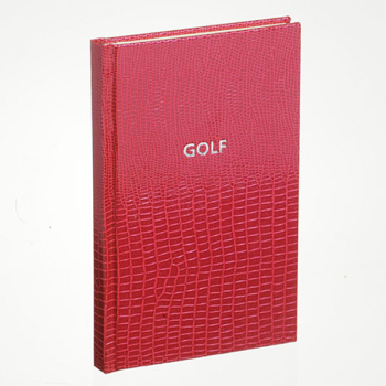 olf Diary, lizard embossing, red, Trixi Gronau