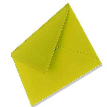 Briefumschlag B6 grün