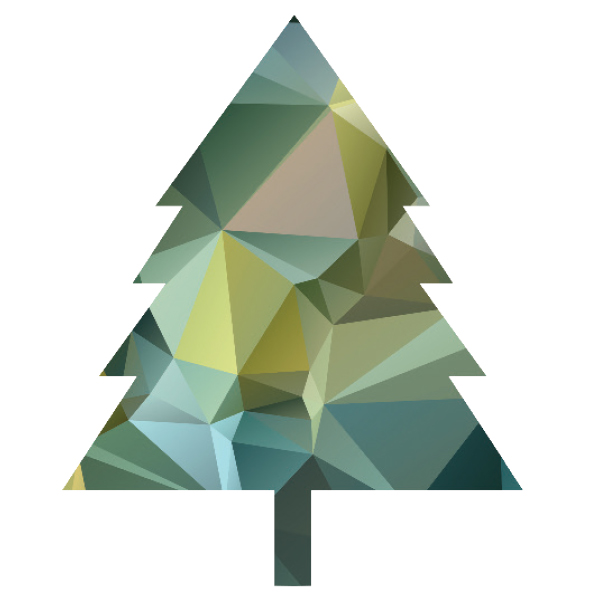 christmas cards with tree