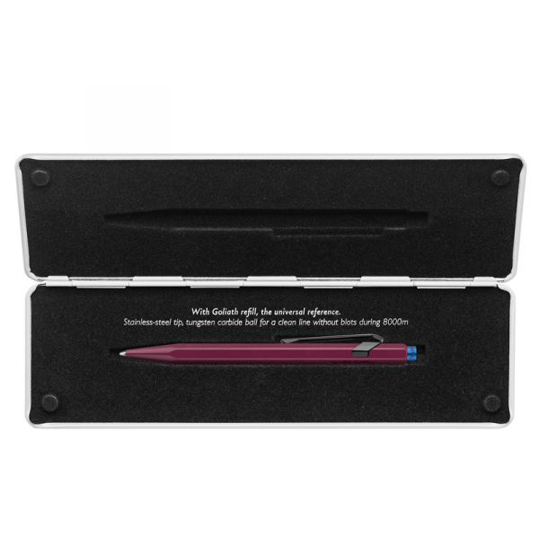 caran d ache 849 Kugelschreiber caran d Ache 849 ballpoint Claim Your Style bordeaux im Klapp etui