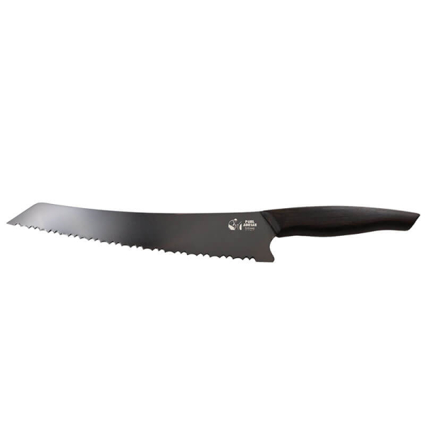 Paul Adrian Brotmesser Beluga Ebenholz Griff, Klinge DLC beschichtet, front