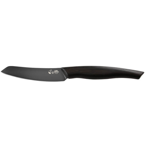 Paul Adrian Office Knife Beluga Bog oak, brown DLC, front