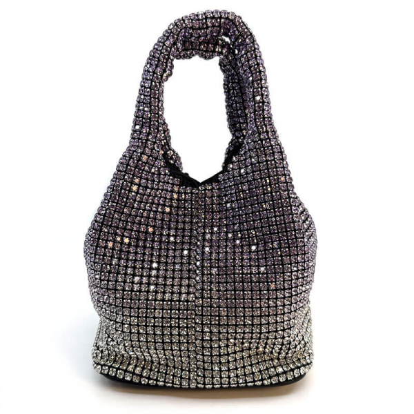 Micro Tote Pixi Kristalle violett verlaufend