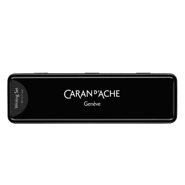 Caran d'Ache pens 849 Set black code ball point+mechanical pen, box
