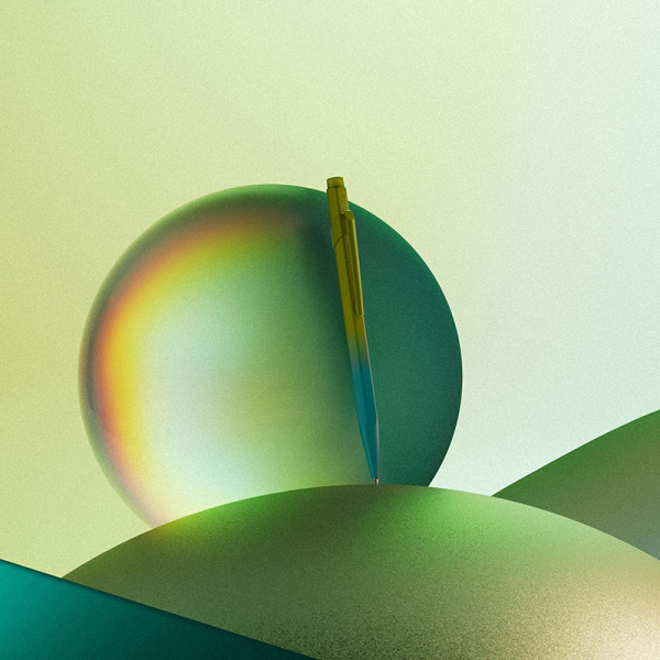 caran d Ache 849 ballpoint Claim Your Style5 articgreen, style