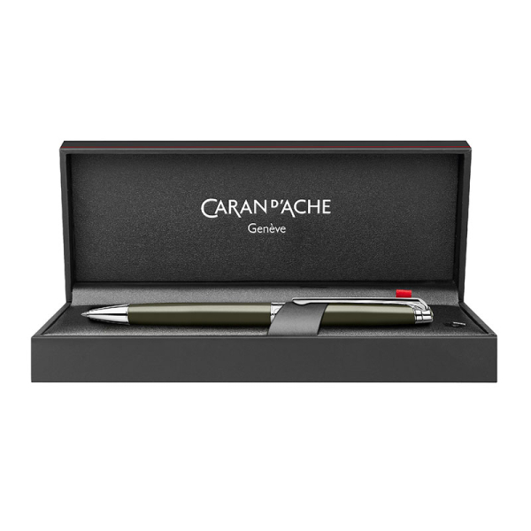 Caran d'Ache, Leman, Slim, kugelschreiber,  terre d'ombre, gift box