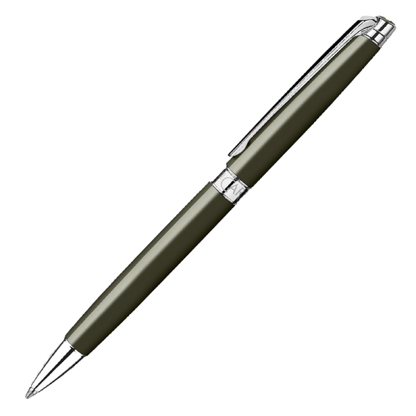 Caran d'Ache, Leman, Slim, kugelschreiber,  terre d'ombre, side