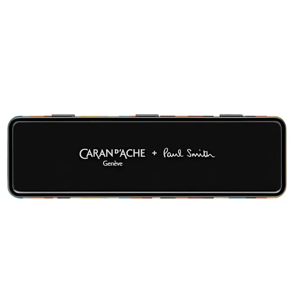 caran d ache 849 Kugelschreiber designed von Paul Smith 5 Edit in schwarz,  giftbox schwarz