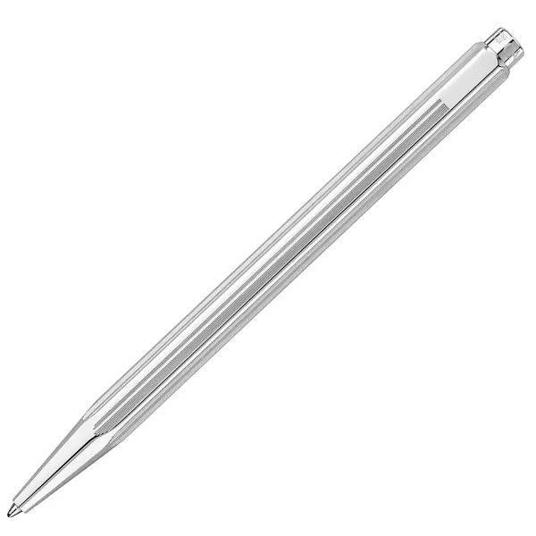 Caran d'Ache, Kugelschreiber Ecridor Paul Smith Edit 5, silber, front