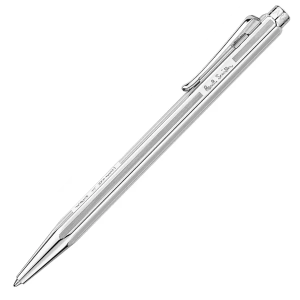 Caran d'Ache, Kugelschreiber Ecridor Paul Smith Edit 5, silber, , side