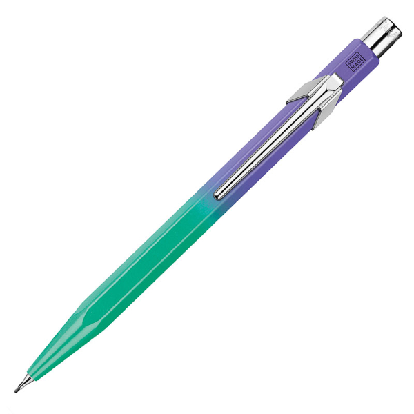 Caran d'Ache Set 849 mechanical pen Borealis, green+purple