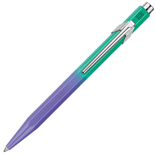 Caran d'Ache Set 849 ballpoint Borealist green+purple