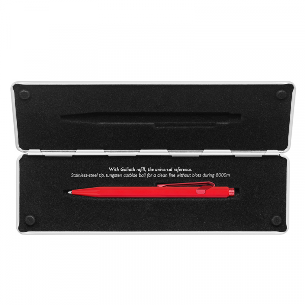caran d ache 849 Kugelschreiber caran d Ache 849 ballpoint Claim Your Style 3 scarlet red Klapp etui