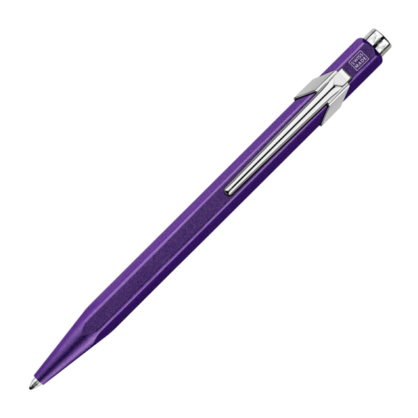 Caran d'Ache, Kugelschreiber,849, Nespresso Edition No3, matt violett, Front