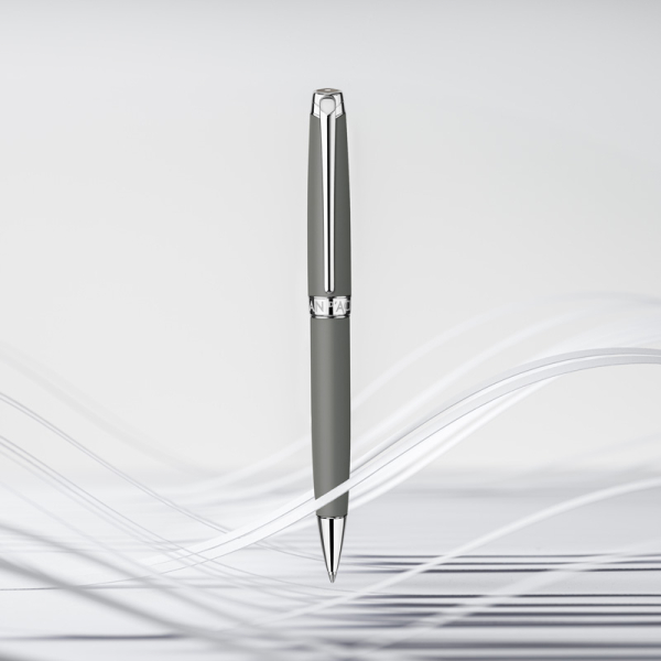 Kugelschreiber, Caran d'Ache, Leman, matt grau, style