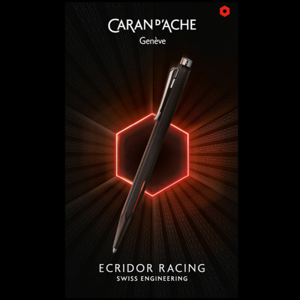 Caran d'Ache, Kugelschreiber, Ecridor Chevron, Racer mattschwarz, information