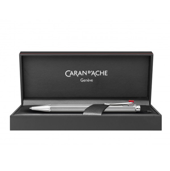 Caran d'Ache, Rollerball, Ecridor Maille Milanaise, platiniert, mit Kappe