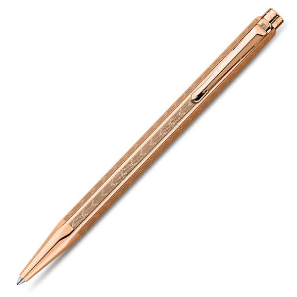 Caran d'Ache, Kugelschreiber, Ecridor Chevron, rosegold, Trixi Gronau