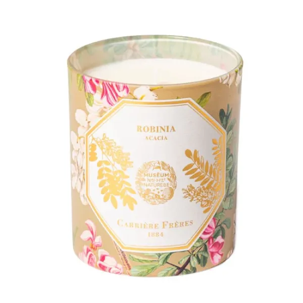Carrière-Frères, scented candle,  Verbena in glass, with Verveine,