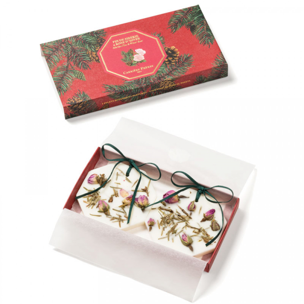 Carrière-Frères, BOTANICAL PALETS Siberian Pine & Winter Rose , Duftanhänger , mit Box