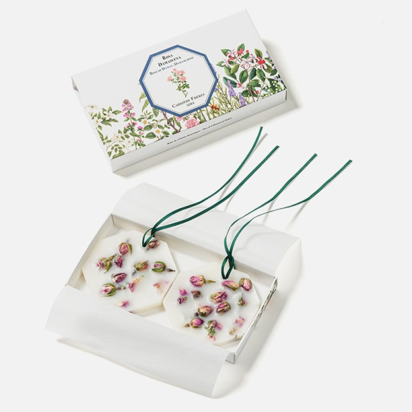Carrière-Frères, BOTANICAL PALETS Damask rose , Duftanhänger , mit Box