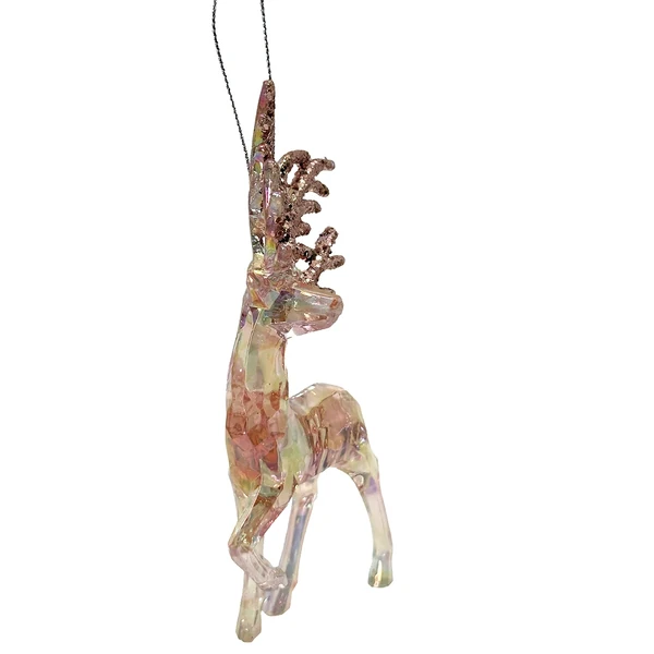 Christmas Inspirations Rentier Weihnachtsbaumschmuck Seitenansicht