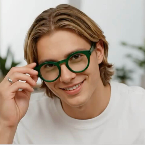 Doubleice Lesehilfe Bond grün, Männermodel Nr.2