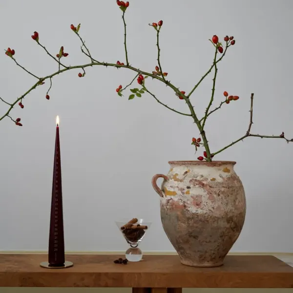 Ester-Erik Kerzenteller schmall rosegold, style 2