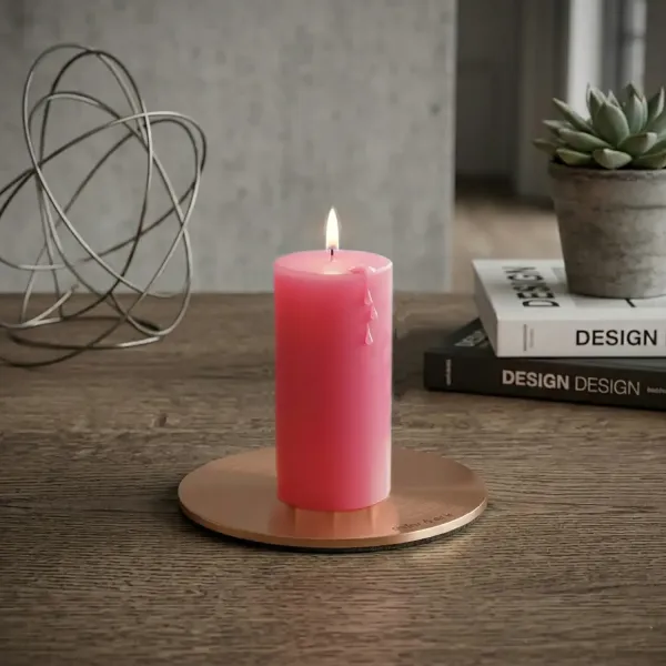 Ester&Erik Kerzenteller medium rosegold, style 3