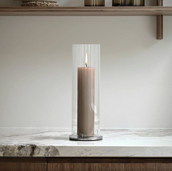 Ester-Erik Zylindrisches Windlicht Ø 9cm Höhe 45 cm, style