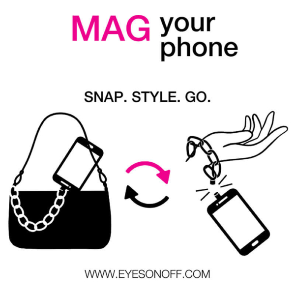 Eyesonoff, Handyhalter Kette, Phone Holder, Hellomag, info