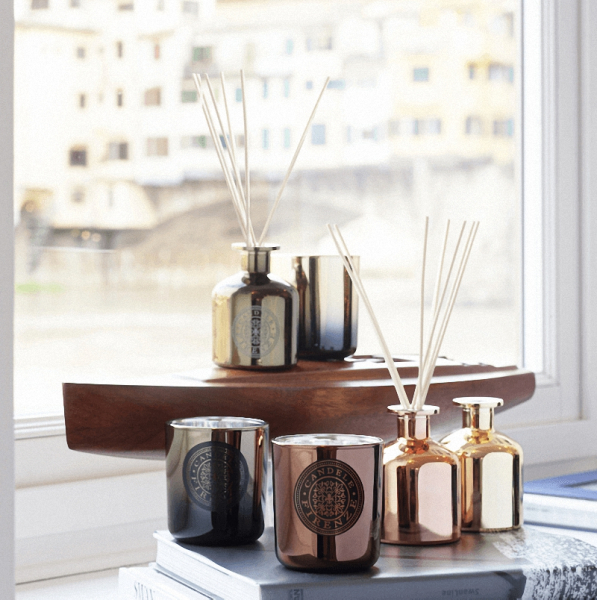 FEM, Suftkerzen im Glas mit Metallic Lack verlaufend, style