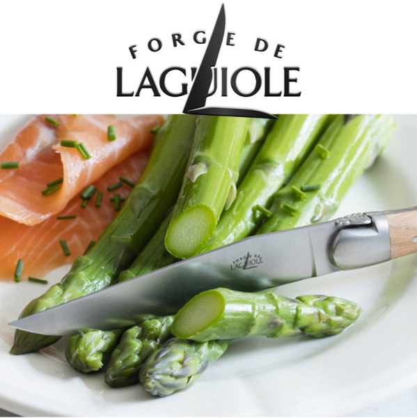 Forge de laguiole Steakmesser, komprimertes Gewebe, Style