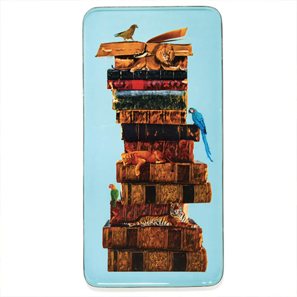 Gangzai, Anibook, Tablett, Vide Poche rectangular Tray, paint multicoloured, front