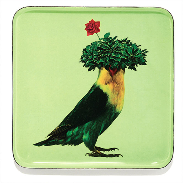 Gangzai Vide Poche, Romeo, Mini Tablett, quadratisch, Lack merhfarbig,front