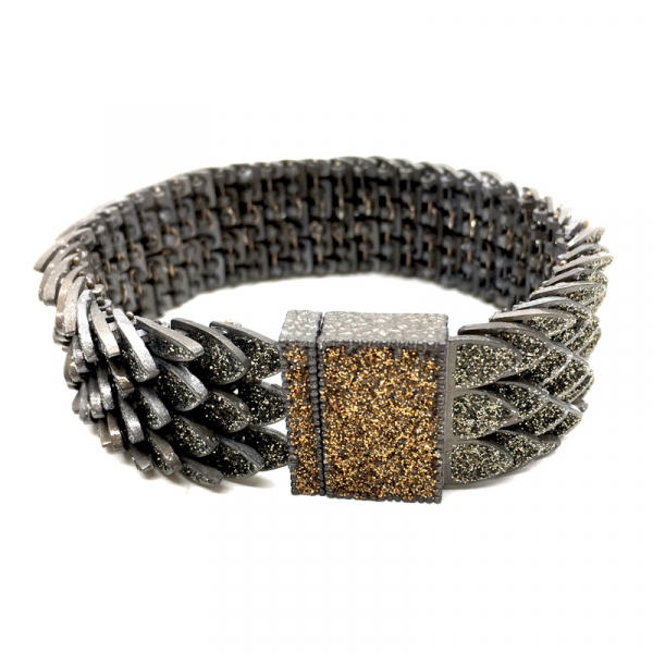 kmo gliederarmband SAN MARCO grün gold