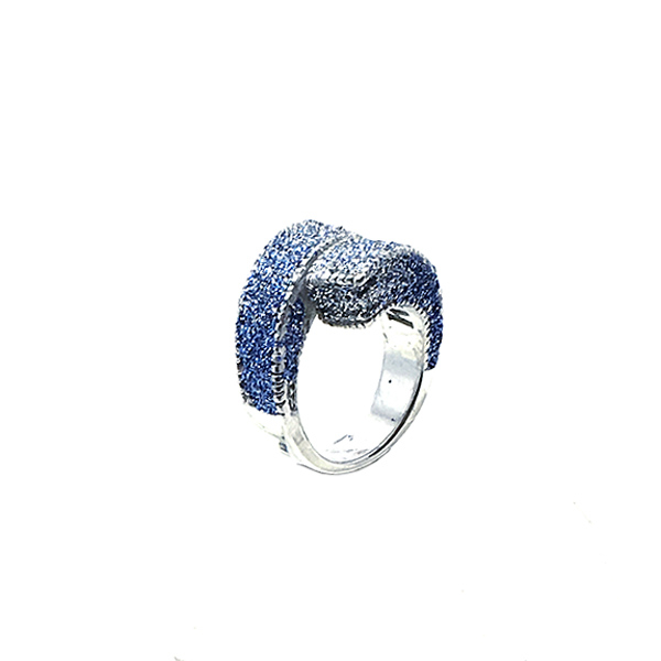 Kmo ring Fizzy blau