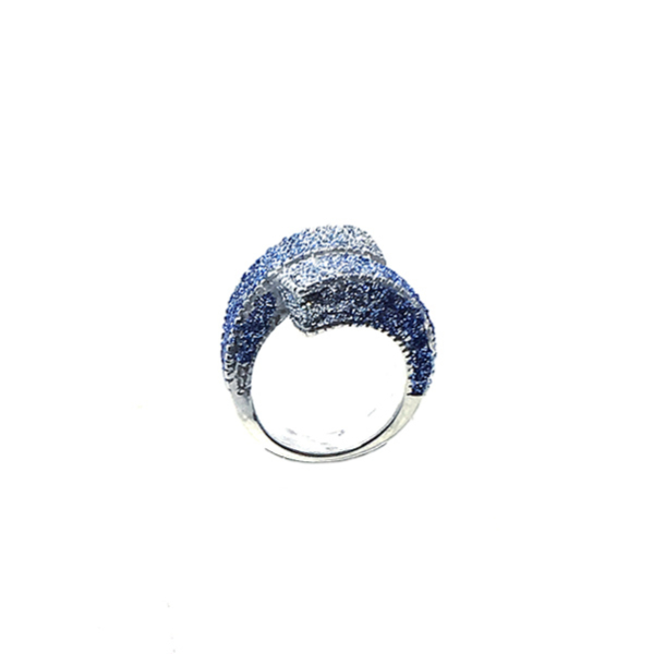 Kmo ring Fizzy blau seitlich